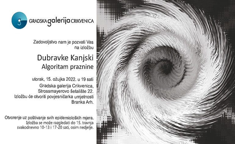 Izložba Dubravke Kanjski u Gradskoj galeriji Crikvenica
