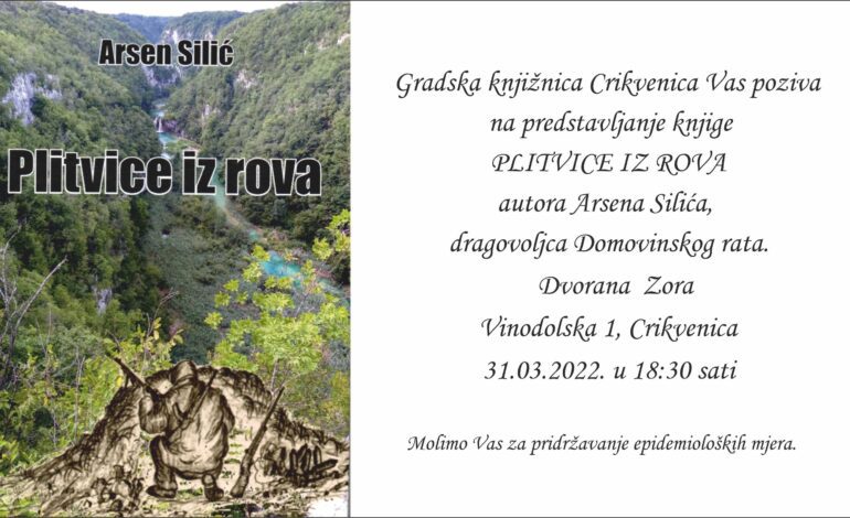  Predstavljanje knjige Plitvice iz rova