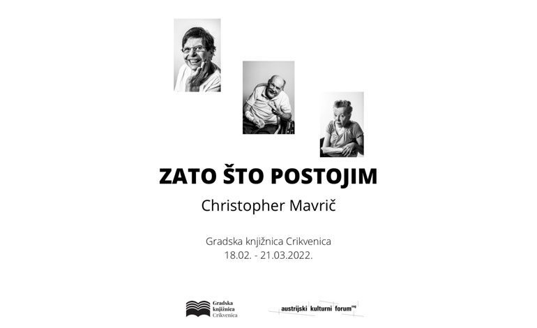  Svečano zatvaranje izložbe Christophera Mavriča “Zašto postojim”