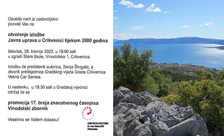  Otvorenje izložbe o 2000 godina javne uprave i promocija Vinodolskog zbornika