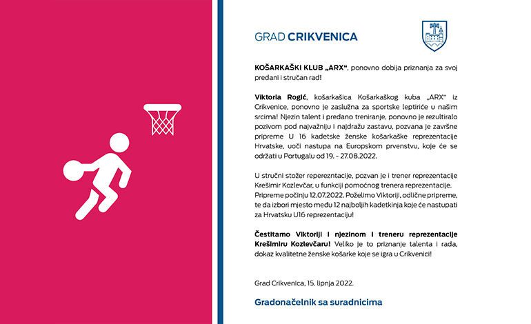  Čestitka KK “ARX”