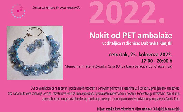  Radionice u Memorijalnom ateljeu Zvonka Cara (25. i 27. kolovoza 2022.)