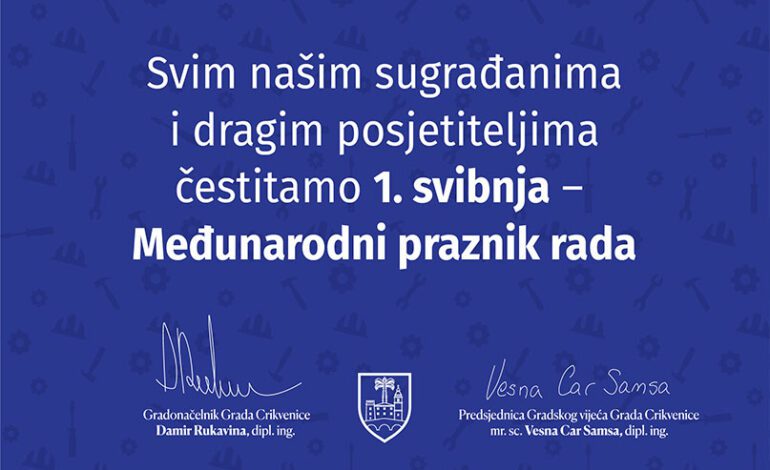  Čestitka – Međunarodni praznik rada