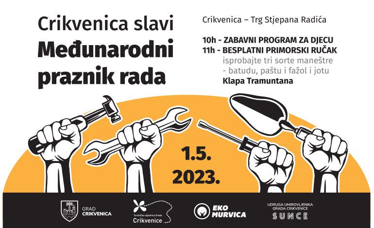  Poziv na proslavu Međunarodnog praznika rada u Crikvenici