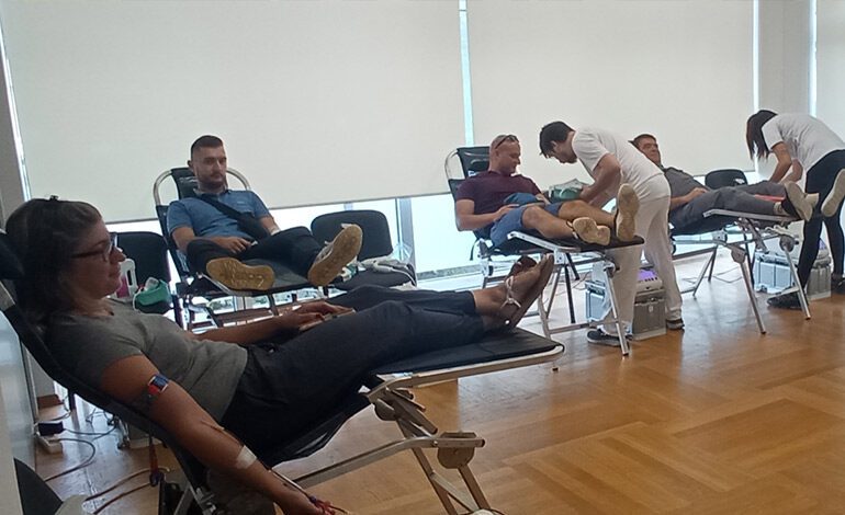 Održana 3. akcija dobrovoljnog darivanja krvi