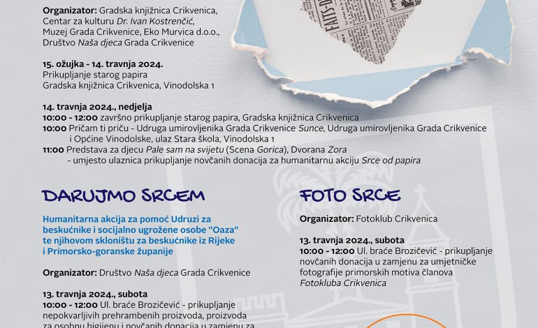 U subotu i nedjelju činimo dobra djela