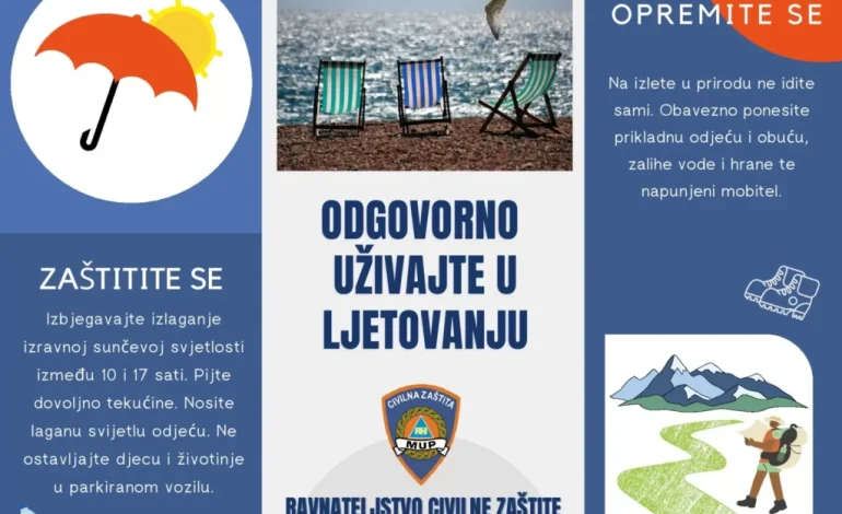  Odgovorno ljetovanje