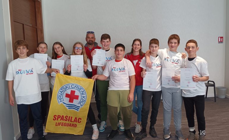 Projekt Sigurnost na vodi Hrvatskog Crvenog križa