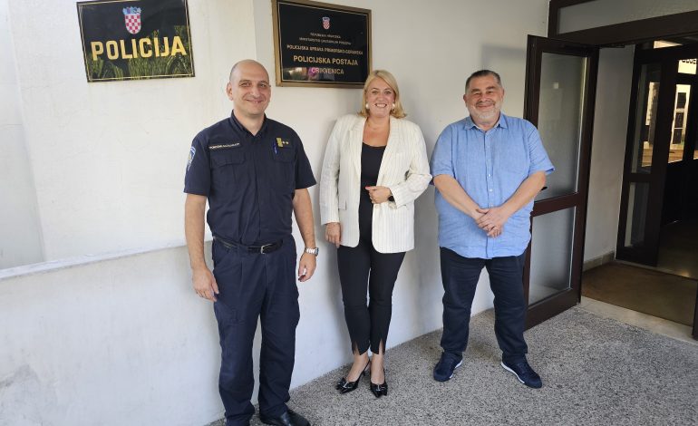 Gradonačelnica posjetila Policijsku postaju Crikvenica uoči blagdana sv. Mihovila