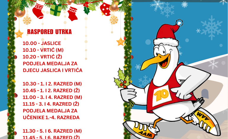 MALI MARATONCI – Adventska dječja utrka u Crikvenici