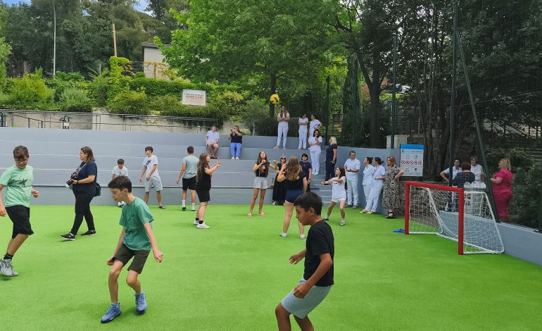 Otvoreno preuređeno dječje sportsko igralište u Thalassotherapiji Crikvenica