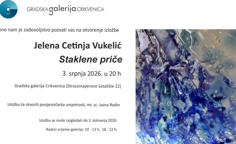 Otvorenje izložbe “Staklene priče”
