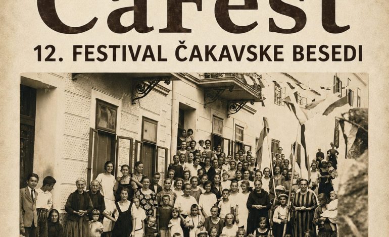 „Čafest” – 3. rujna 2026. u 20 sati