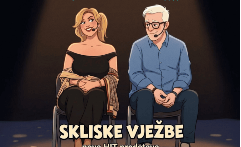 Predstava Skliske vježbe – novi termin – 1. rujna 2026