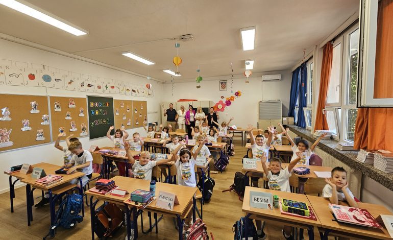 Prvi školski koraci za 76 učenika: Gradonačelnica poželjela dobrodošlicu novoj generaciji prvašića