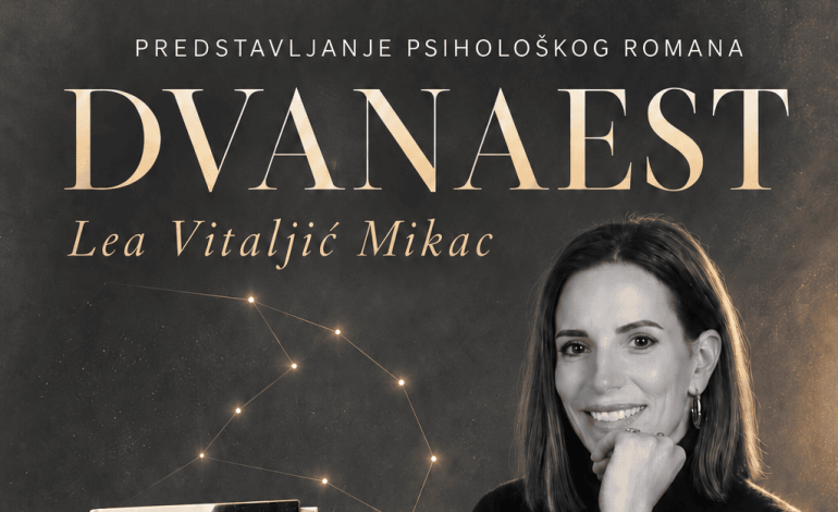 Predstavljanje romana Dvanaest Lee Vitaljić Mikac